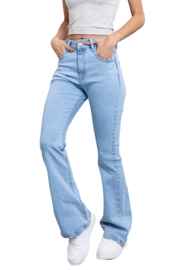 Jeans flare lisos