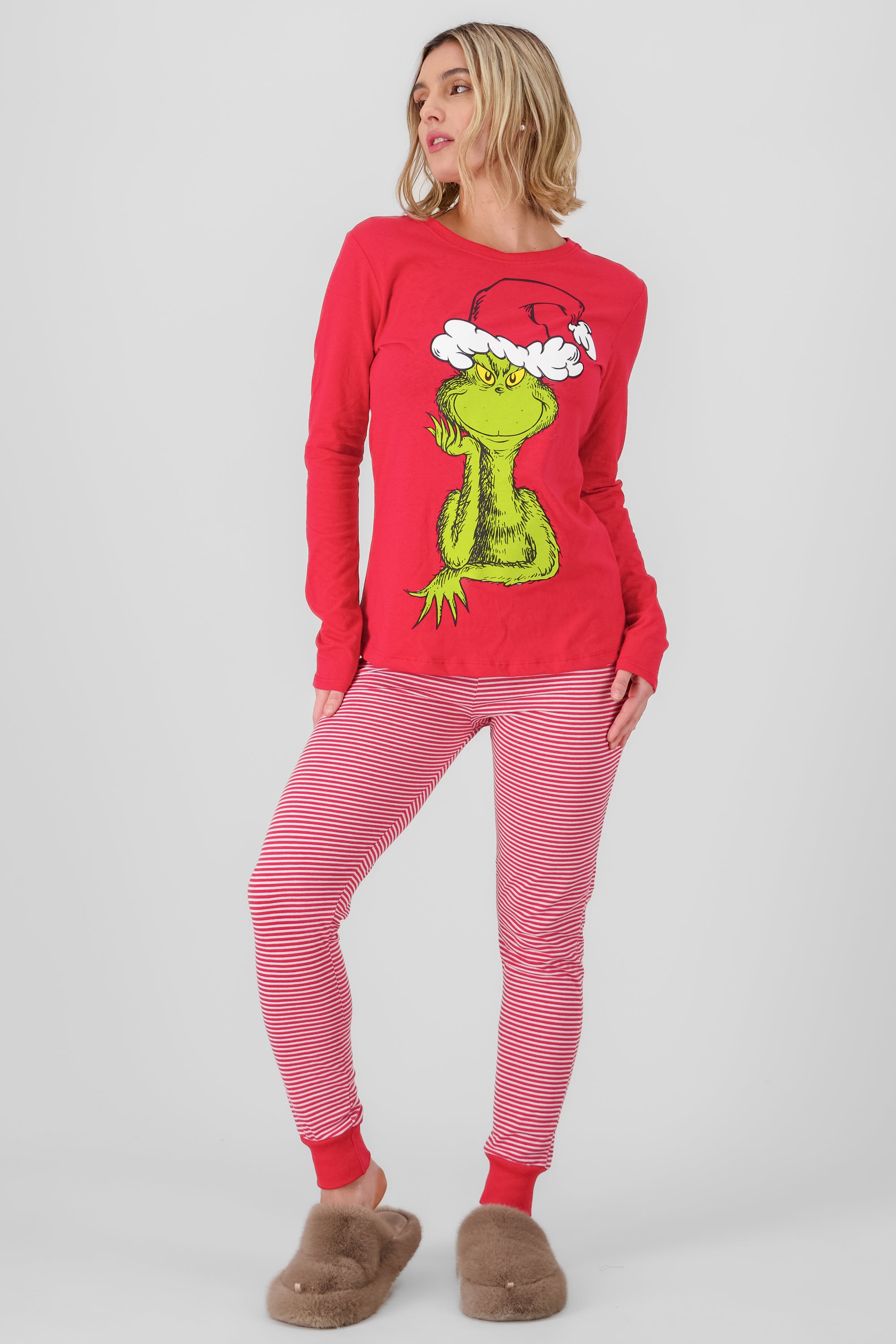 PIJAMA GRINCH ROJO