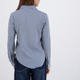 Camisa amplia rayas