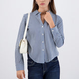 Camisa amplia rayas