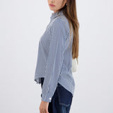 Camisa amplia rayas