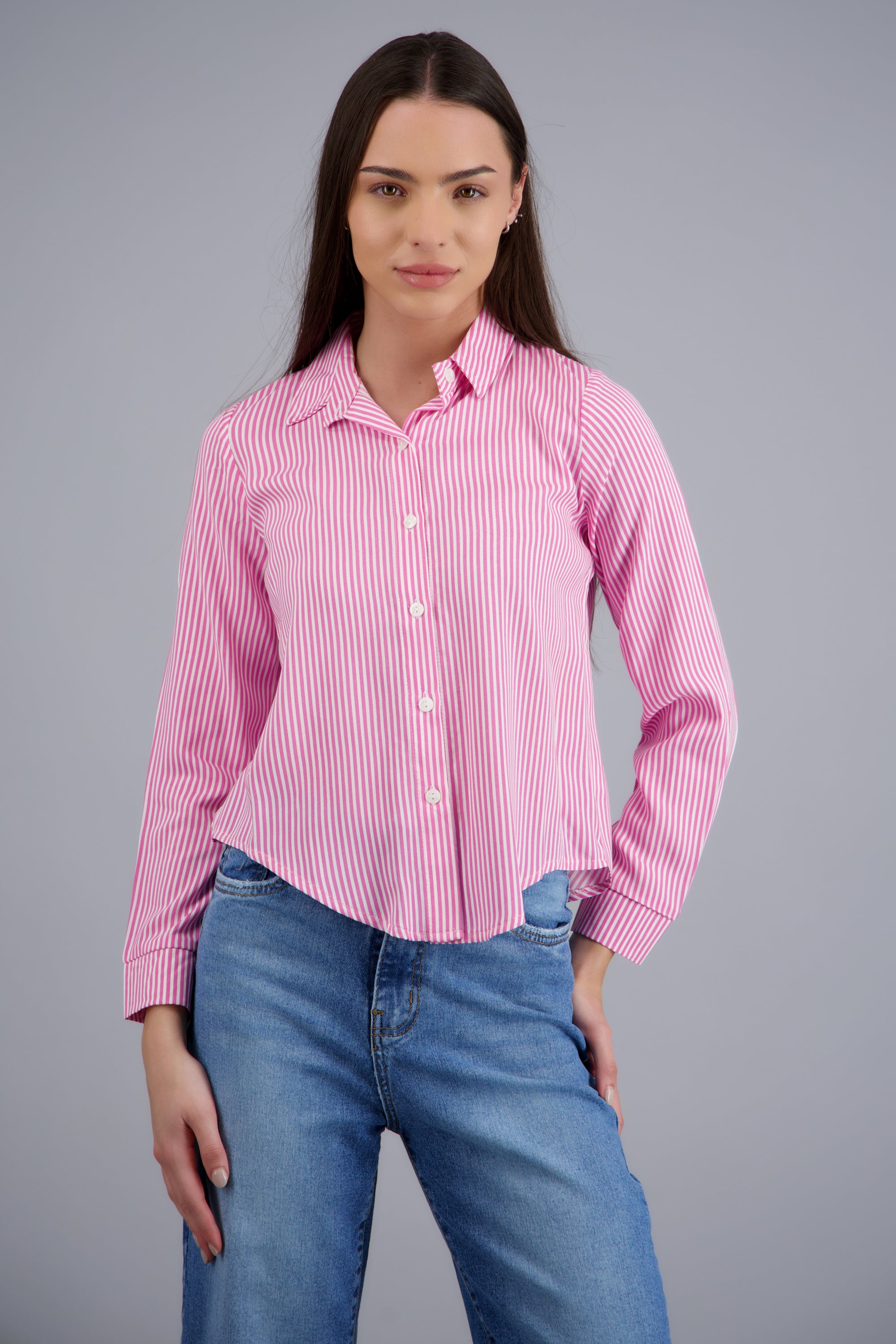 CAMISA AMPLIA RAYAS FIUSHA