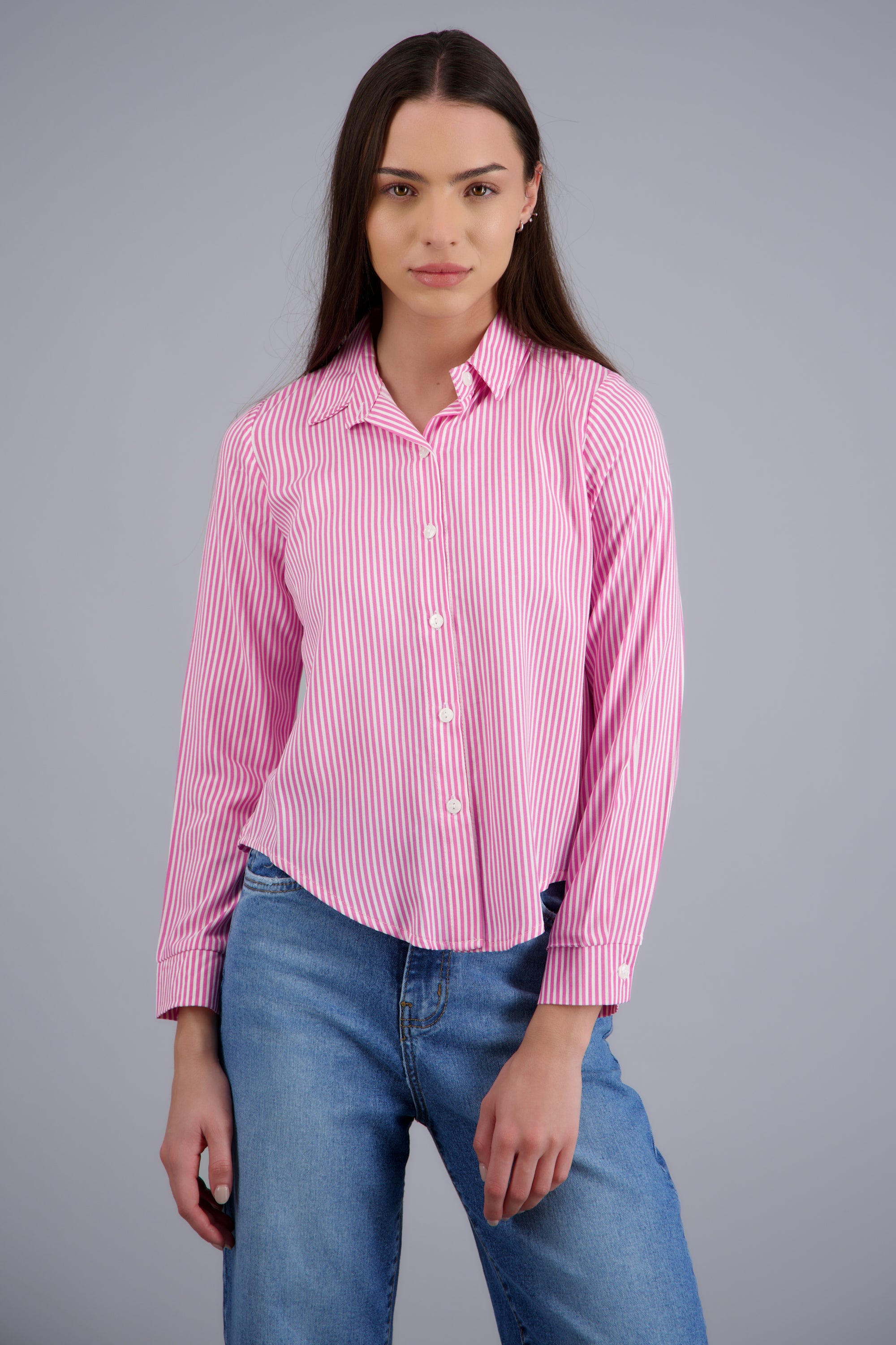 CAMISA AMPLIA RAYAS FIUSHA