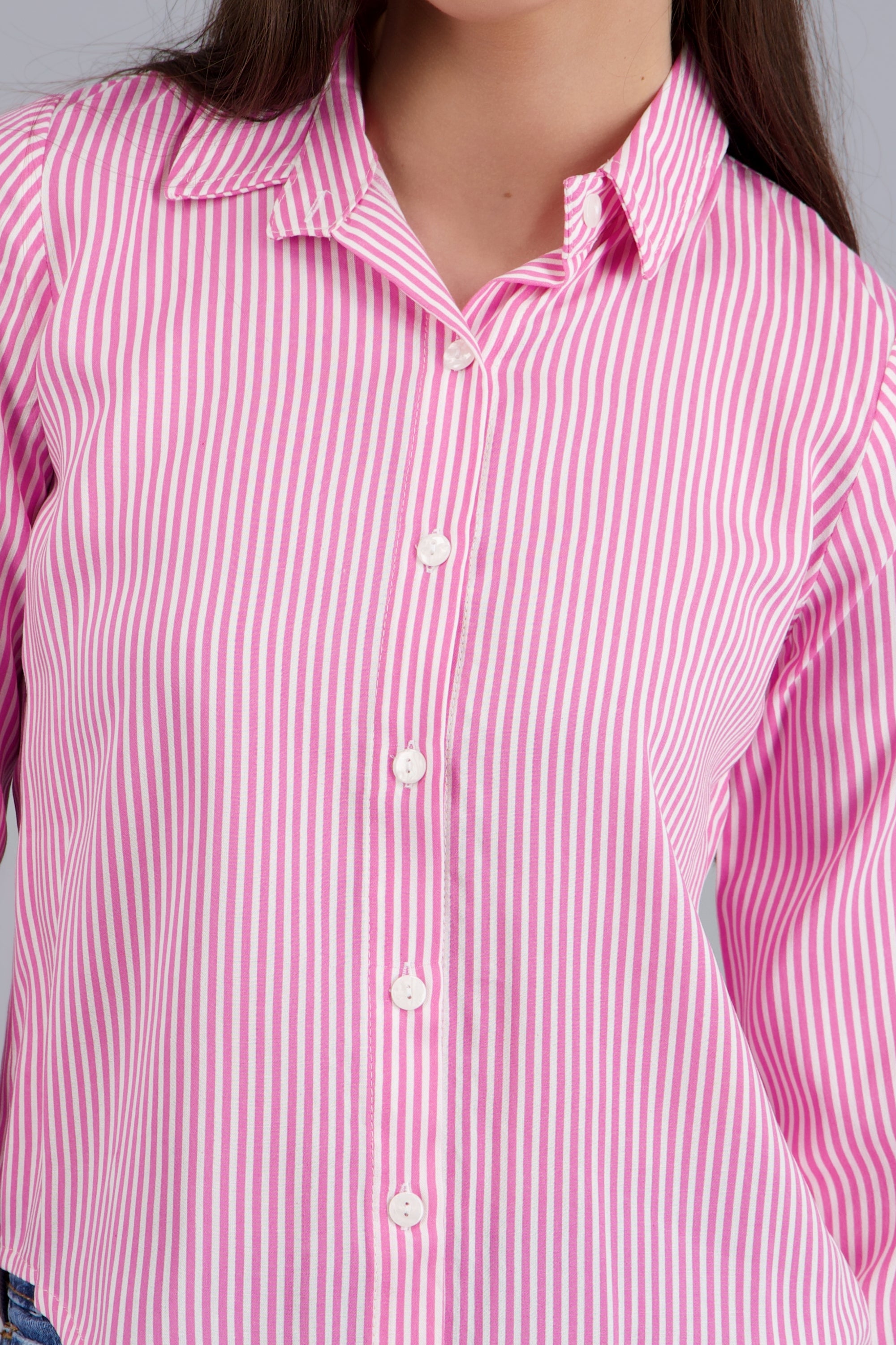 CAMISA AMPLIA RAYAS FIUSHA