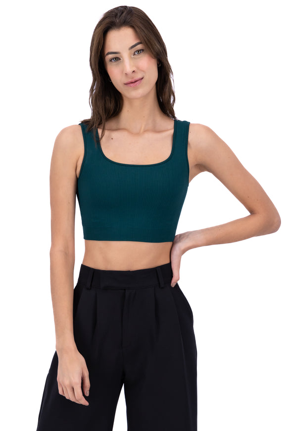 Top doble tejido tirantes