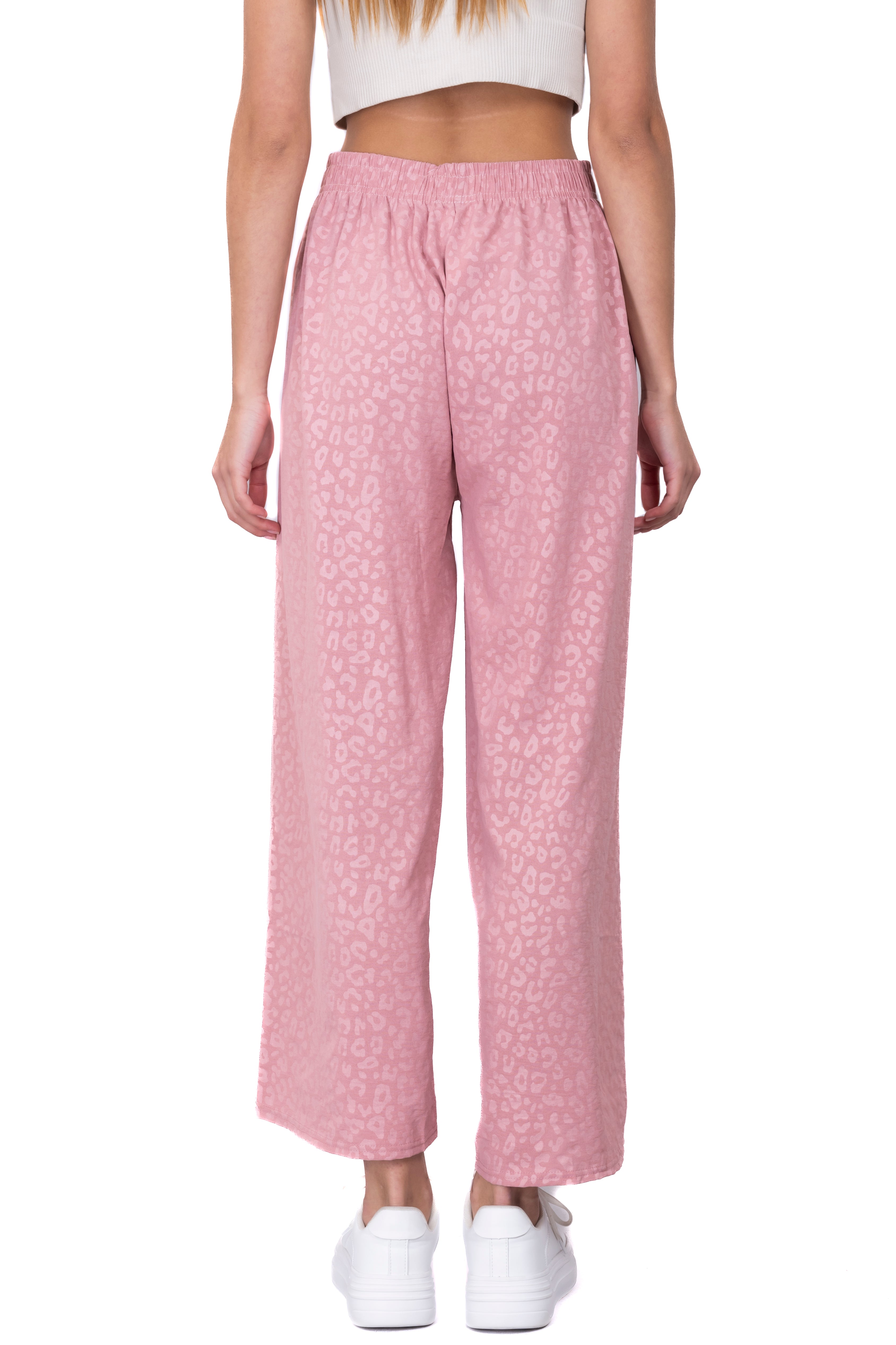 Pantalón wide leg animal print ROSA