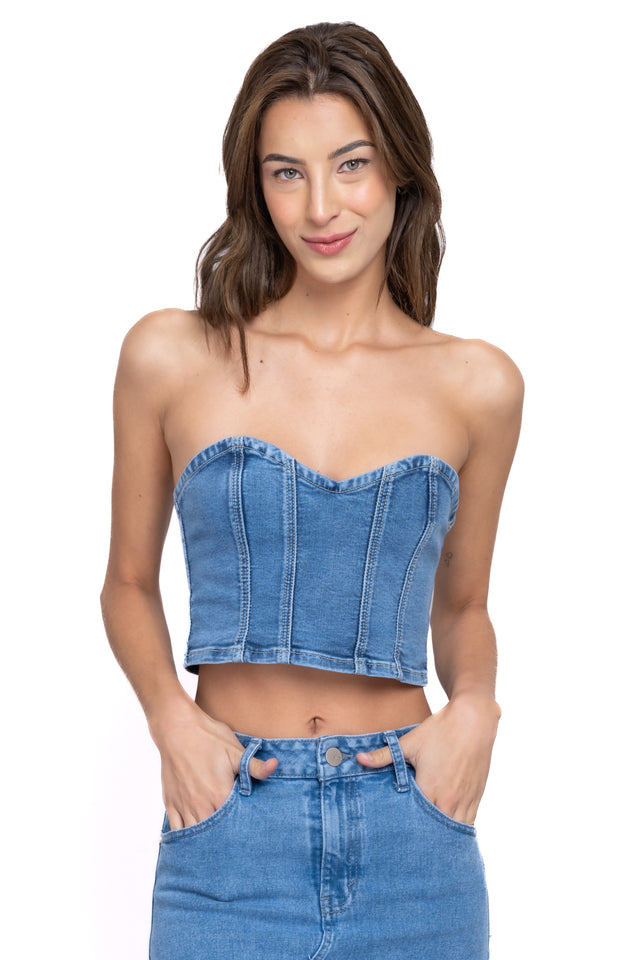 Top Corset Denim