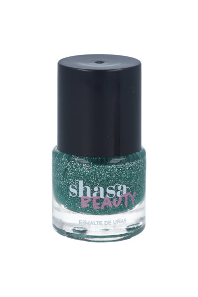 Esmalte mini glitter MENTA