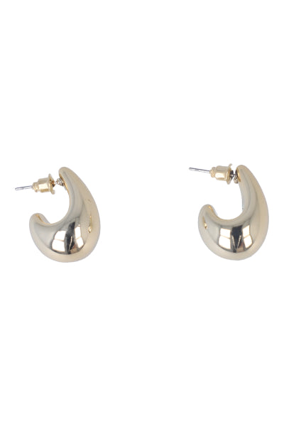 aretes gota mediana