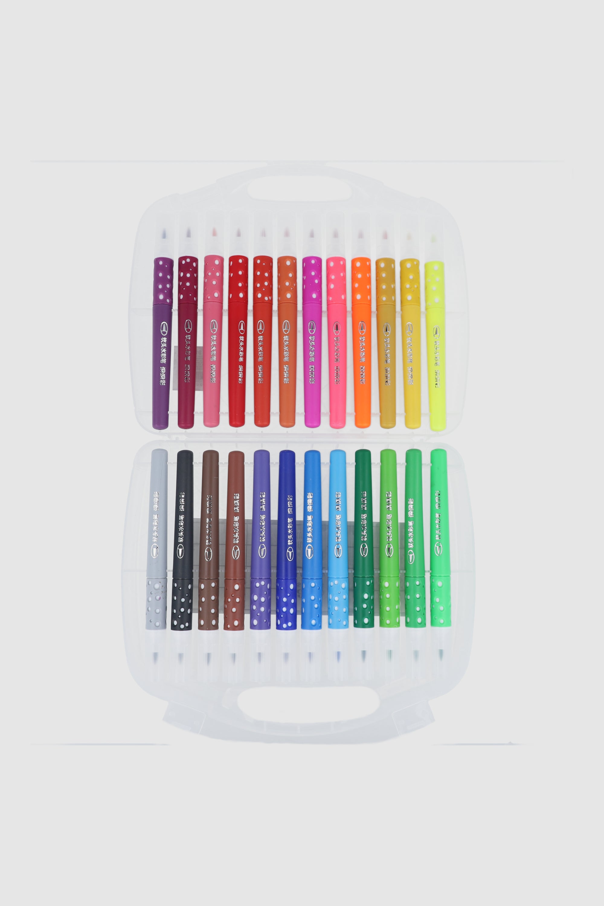 Set 24 plumones estuche MULTICOLOR