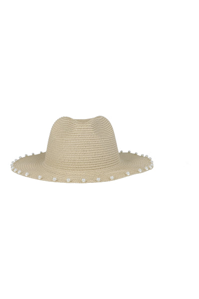 Sombrero Panama Perlas BEIGE