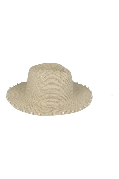 Sombrero Panama Perlas BEIGE