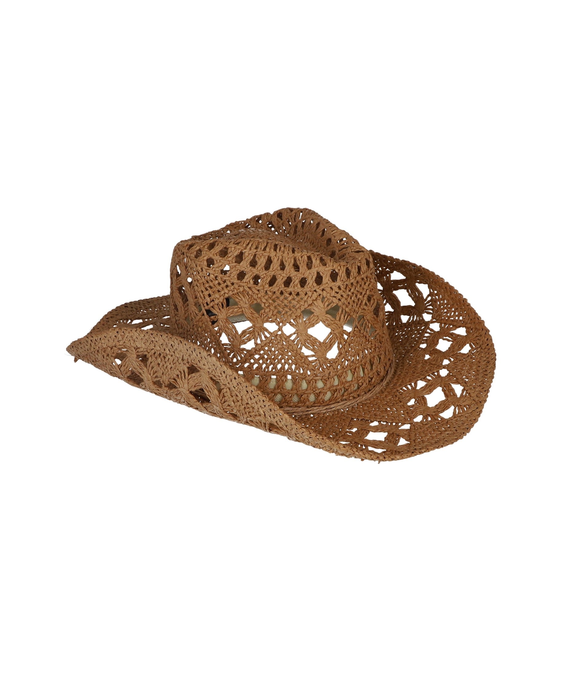 Sombrero vaquero tejido CAFE