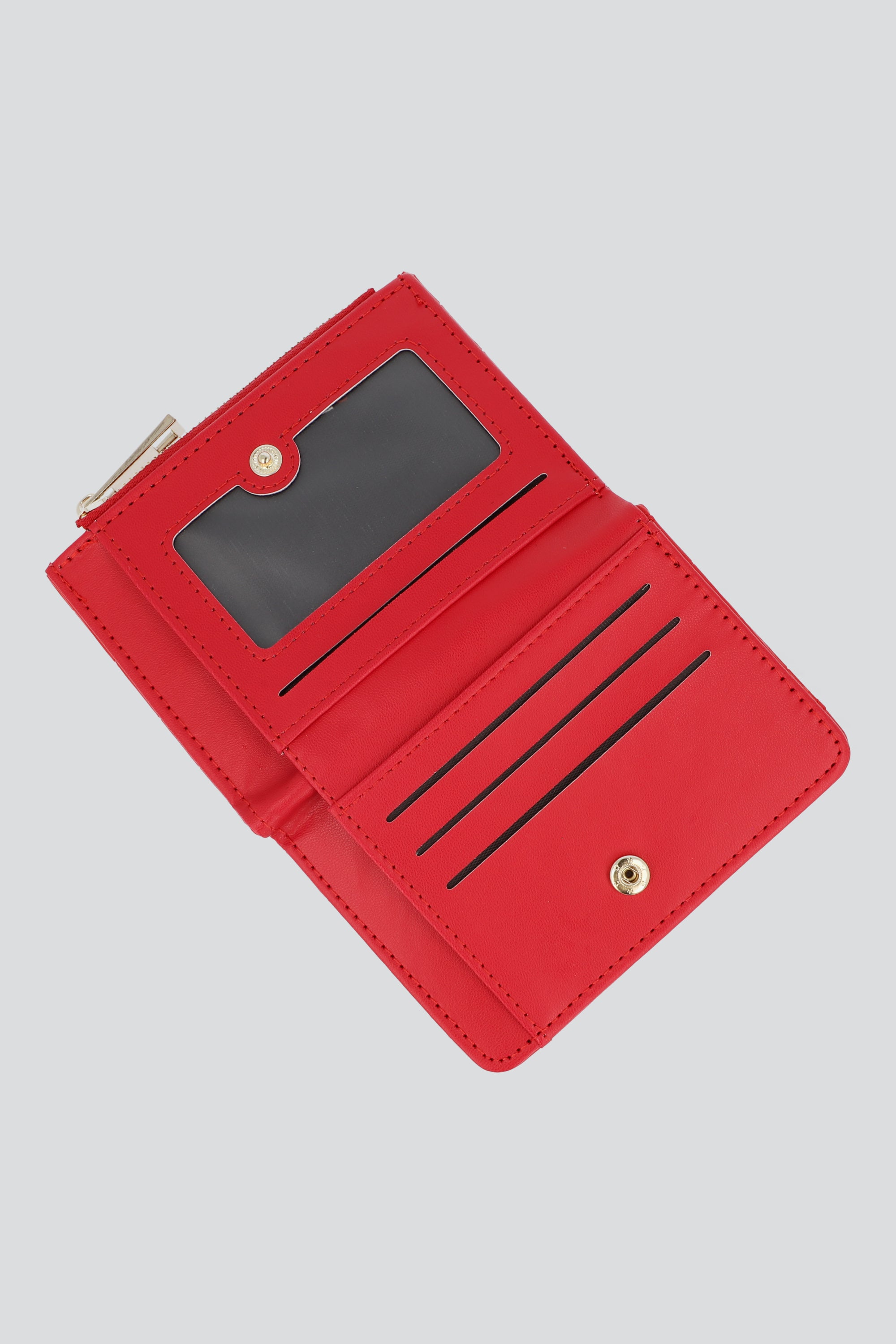 Cartera Mini Croco Botón
