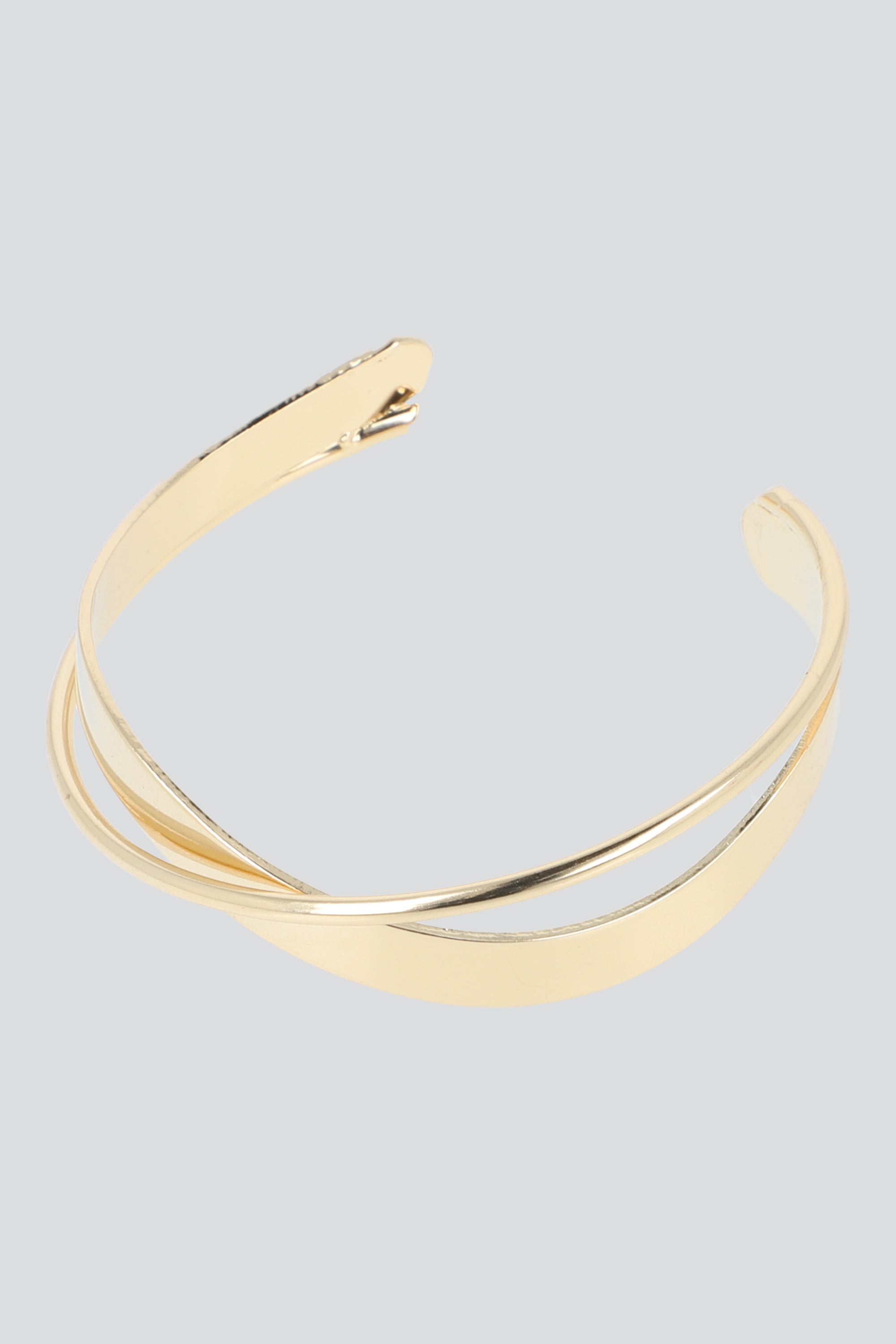 Cuff Cruzado Glitter ORO