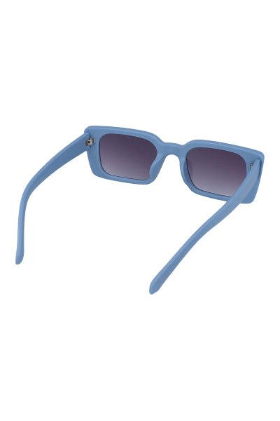 Lentes rectangulares  tintados AZUL