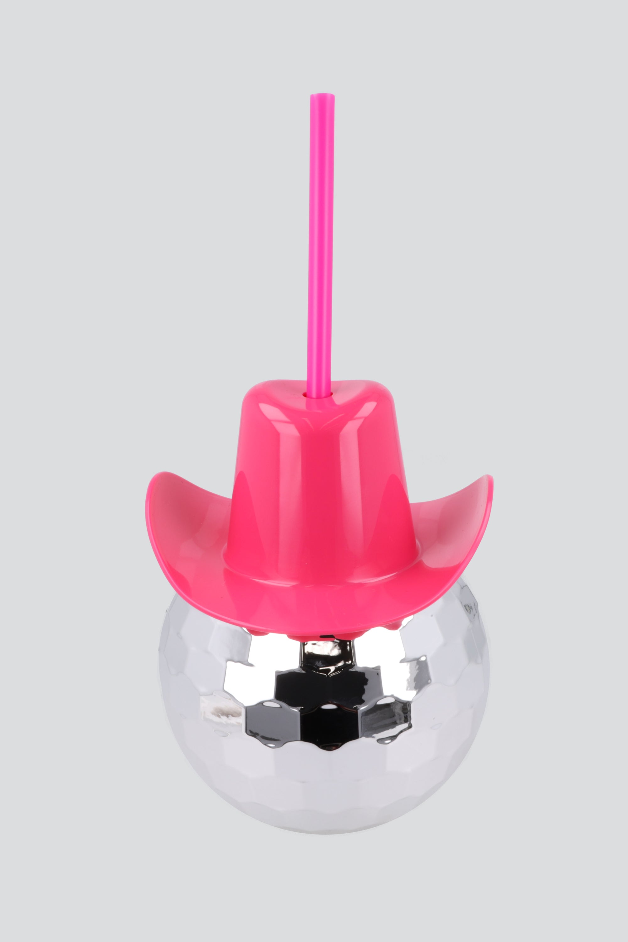 Vaso Bola Disco Vaquero ROSA