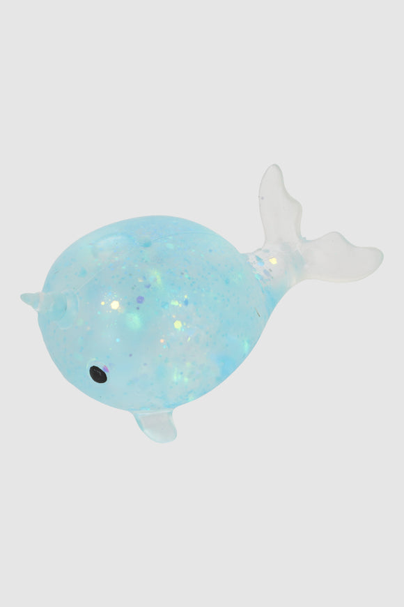 Squishy narval glitter
