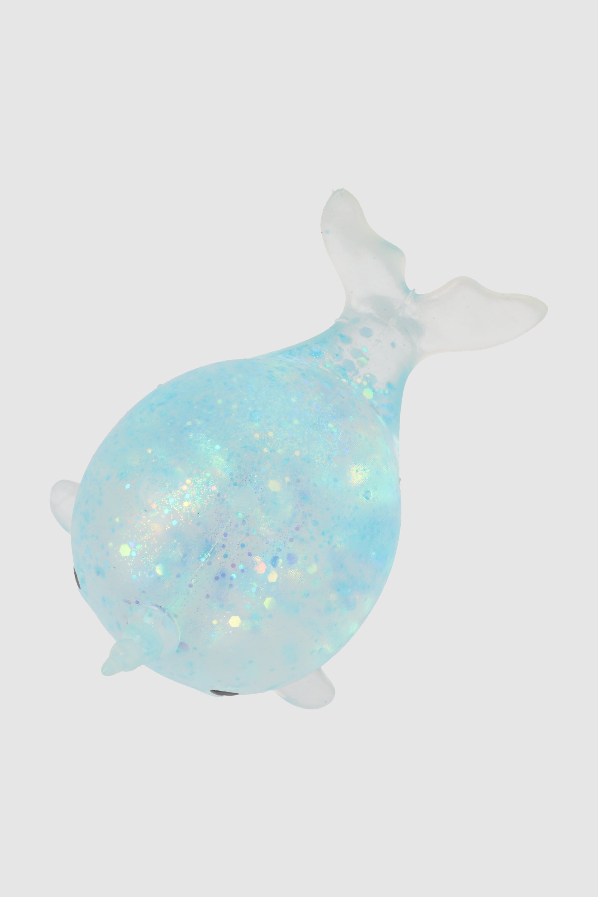 Squishy narval glitter AZUL