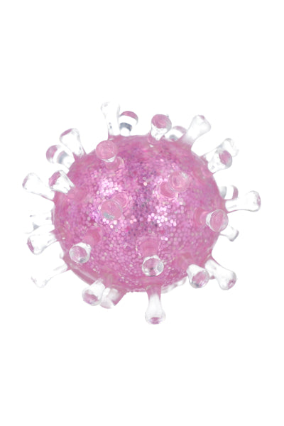 Squishy virus glitter ROSA