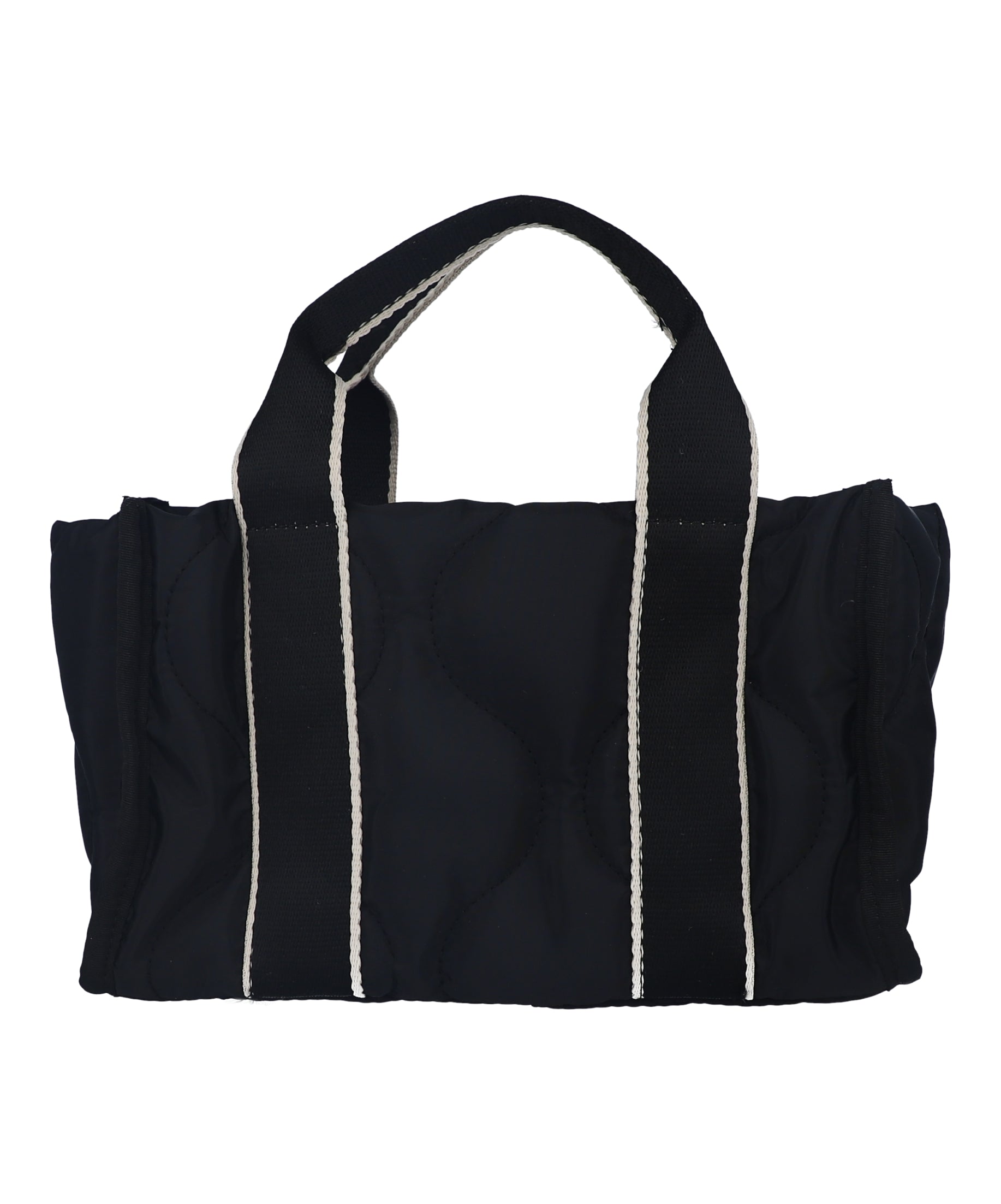 Bolsa tote capitonada NEGRO