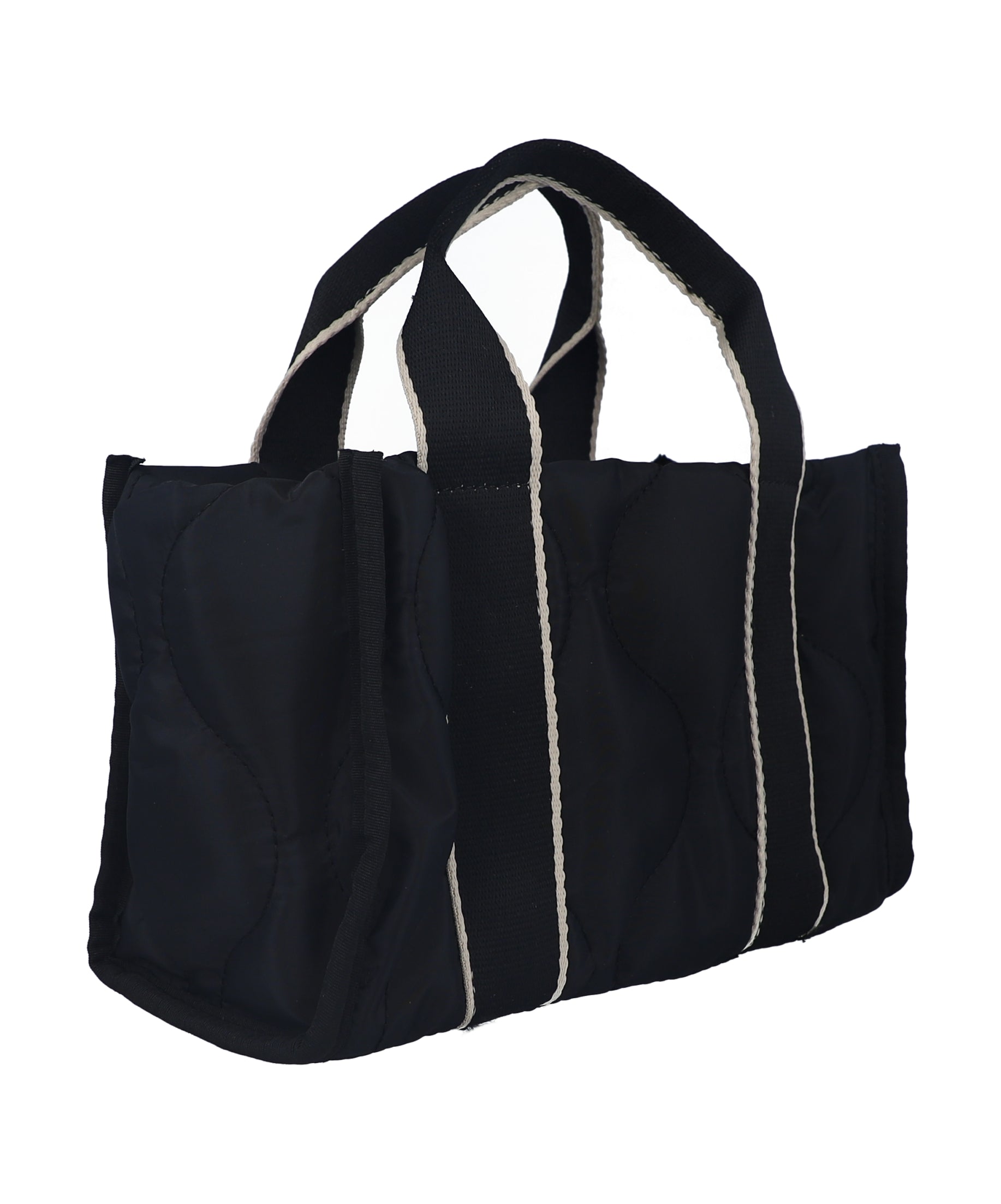 Bolsa tote capitonada NEGRO