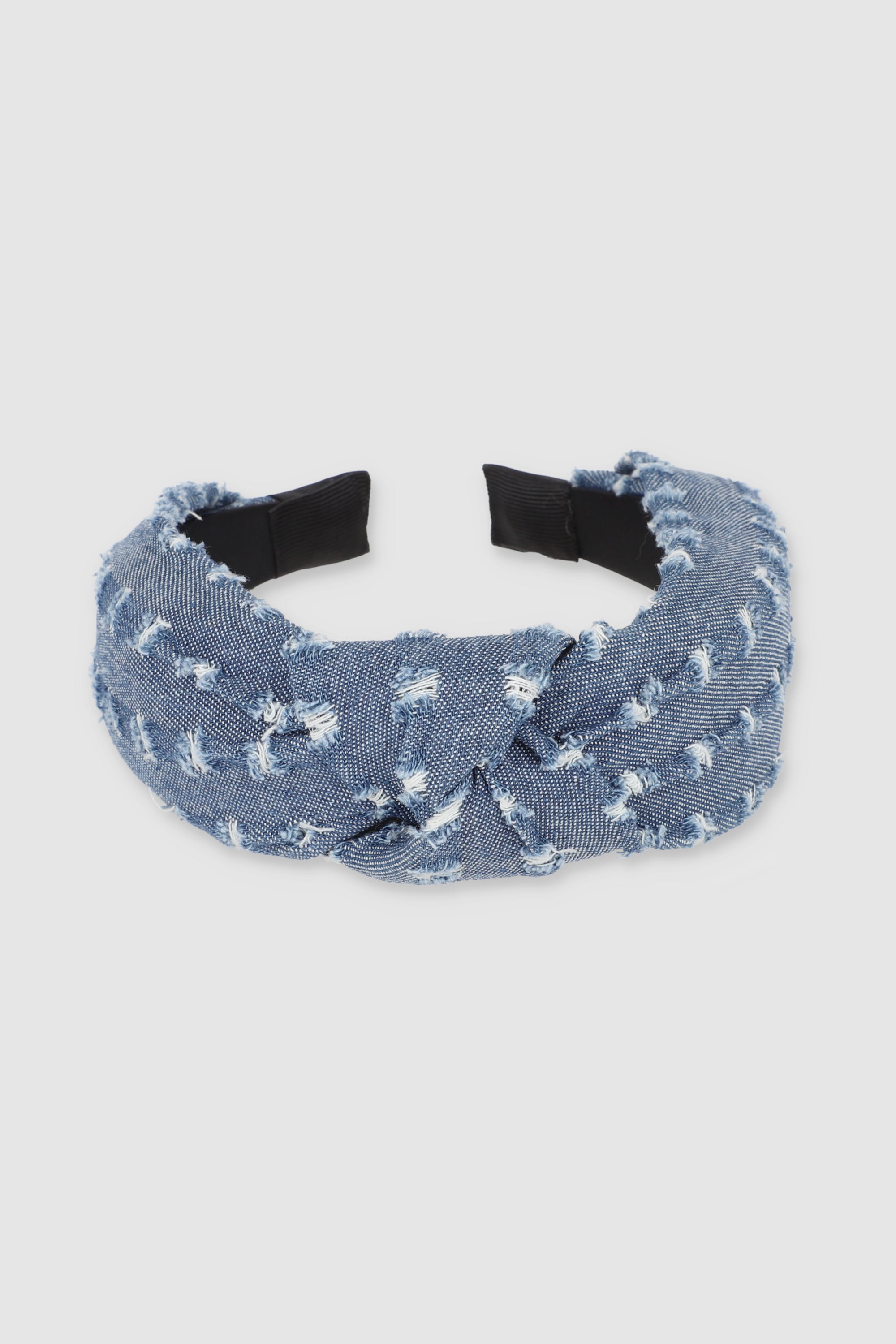 Diadema denim desgastada MEDIUM WASH