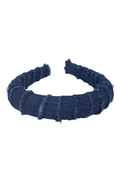 Diadema capas denim DARK WASH