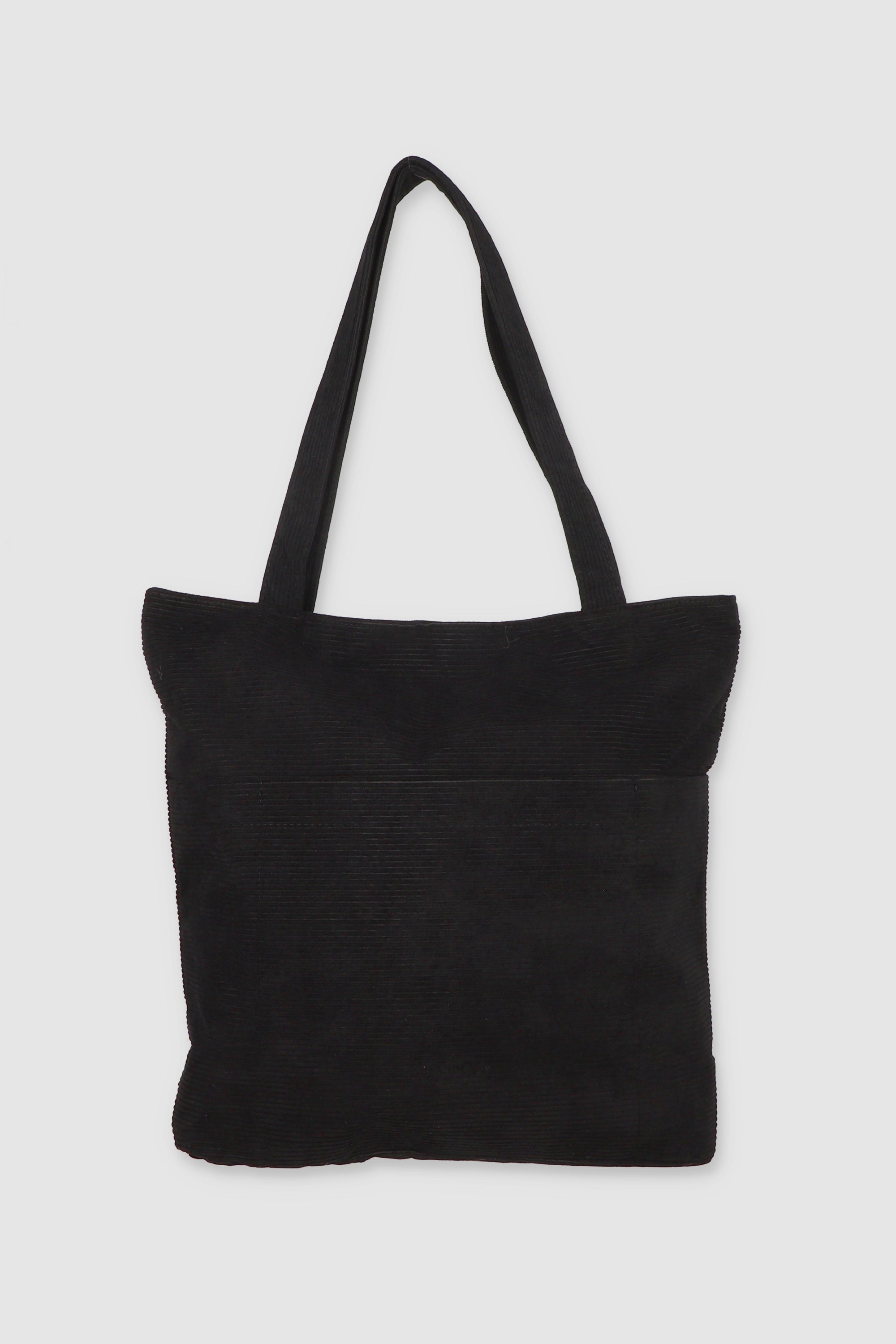 Bolsa Tote Pana NEGRO