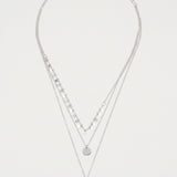 Collar 3 C Moneditas Barra