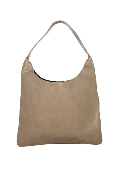 Bolsa Maxi Bowling Glossy TAUPE