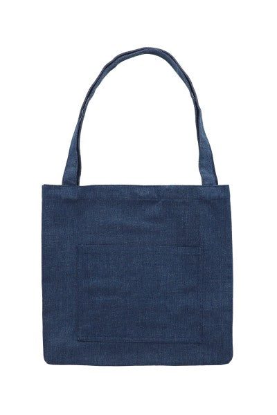 Bolsa Tote Denim Bolsillo