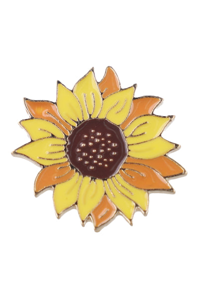 Pin Flor Girasol AMARILLO