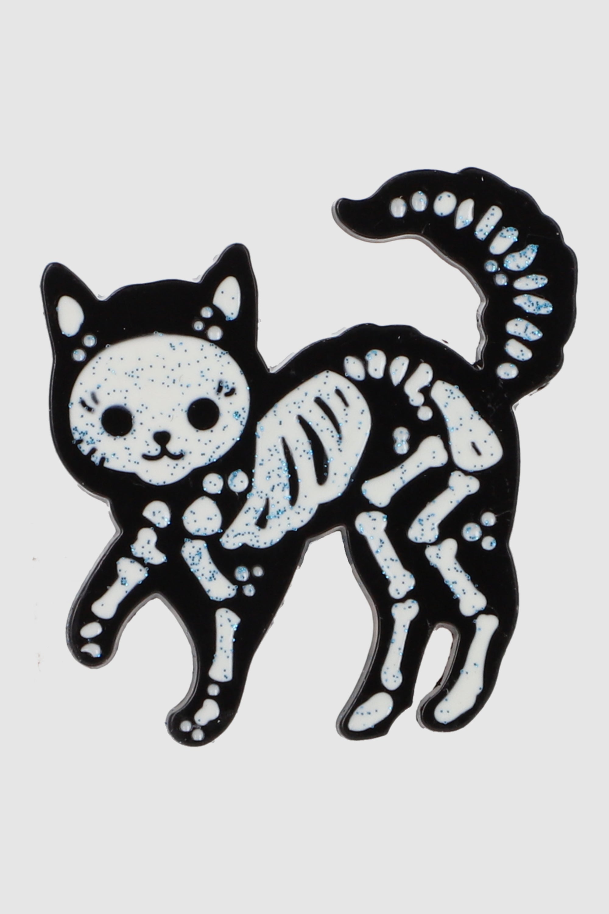 Pin Gatito Esqueleto