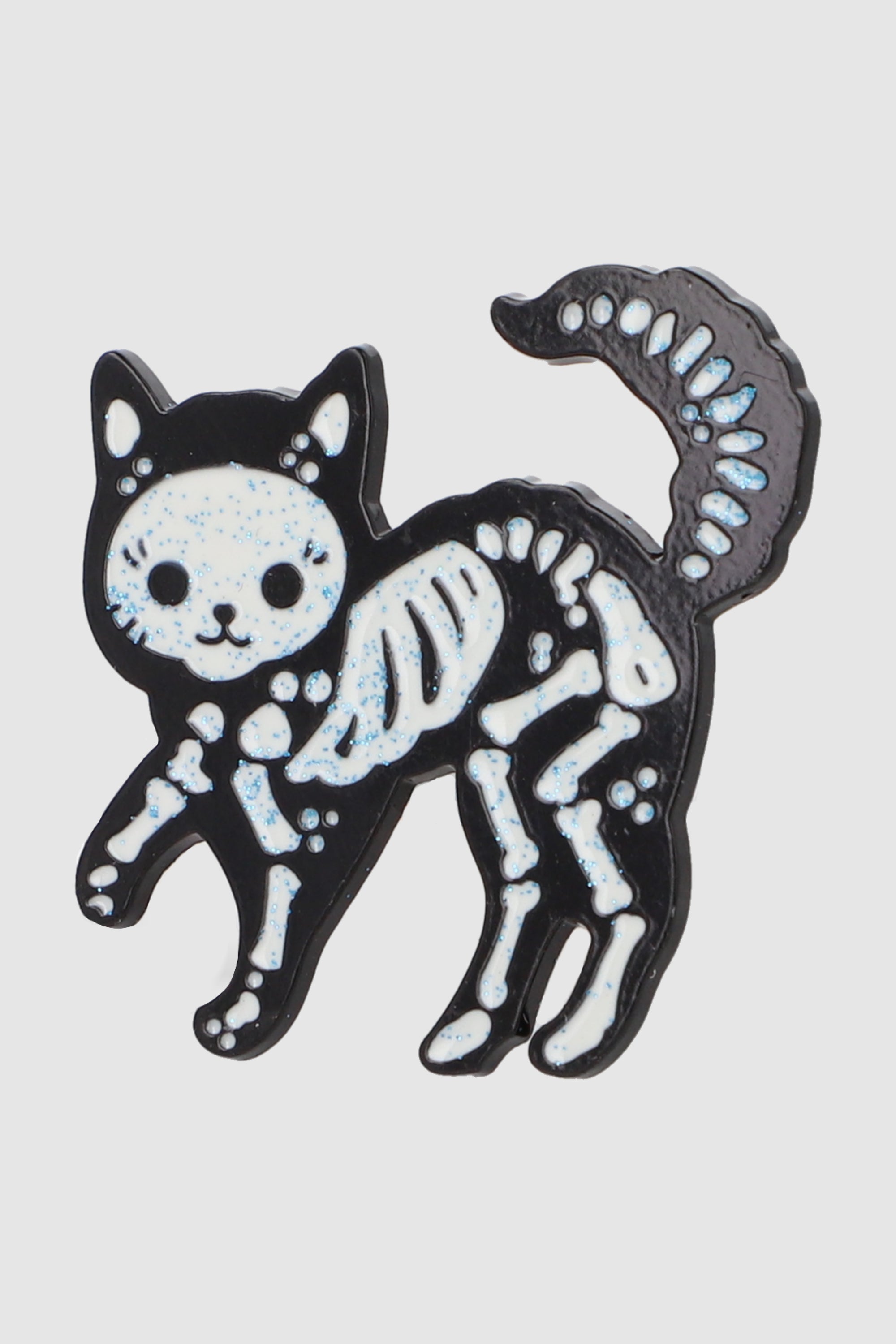 Pin Gatito Esqueleto