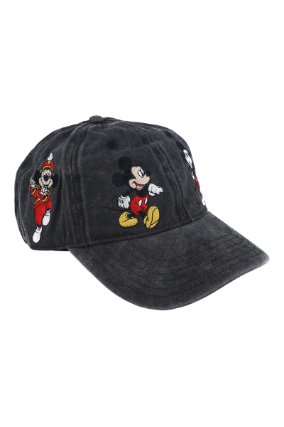 Gorra bordado Mickey Mouse NEGRO