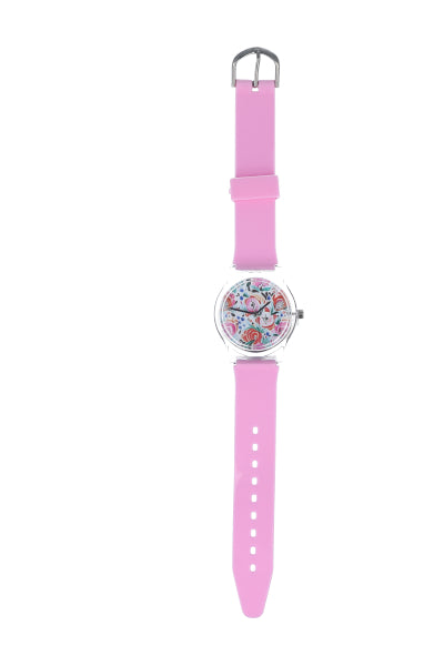 Reloj Flores Color ROSA