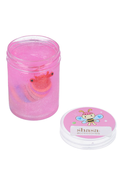 Slime Glitter Oruga MULTICOLOR