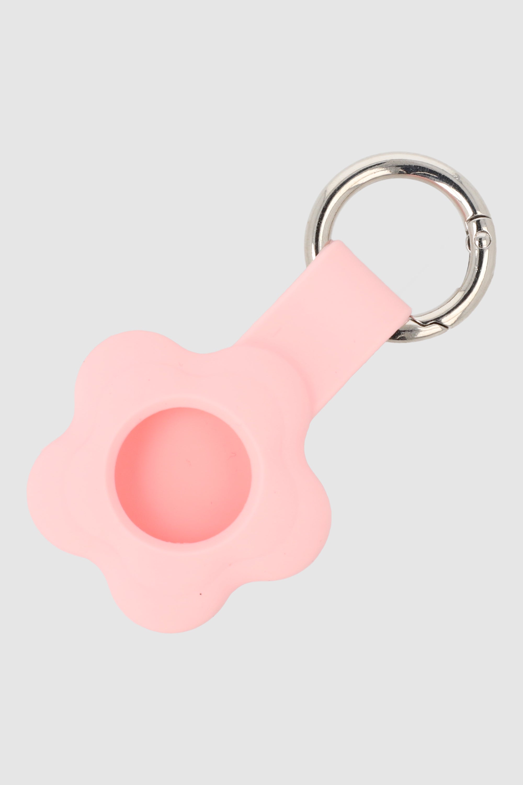 Llavero Tag Gps Flor Sencilla ROSA