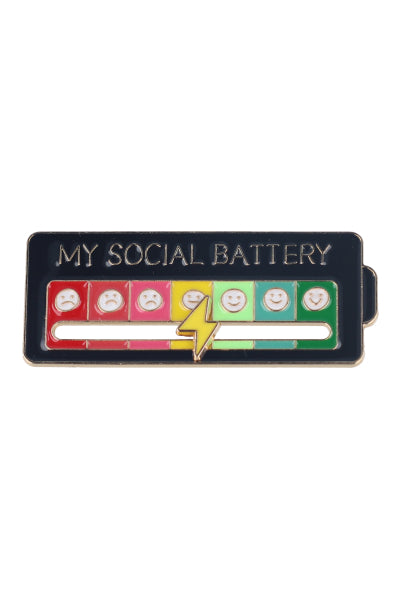 Pin social battery