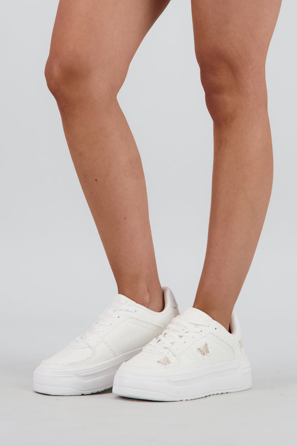 Tenis Casual Denim Mariposas