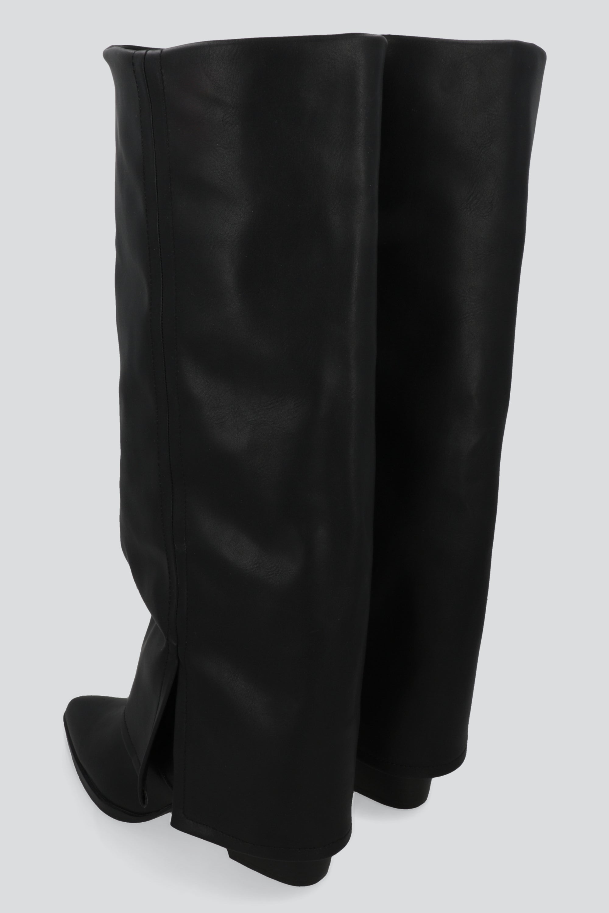 Bota Acampanada Abertura Lateral NEGRO