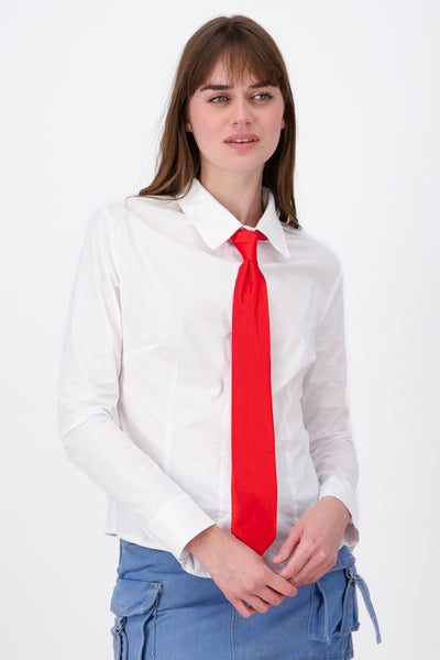 Camisa manga larga corbata