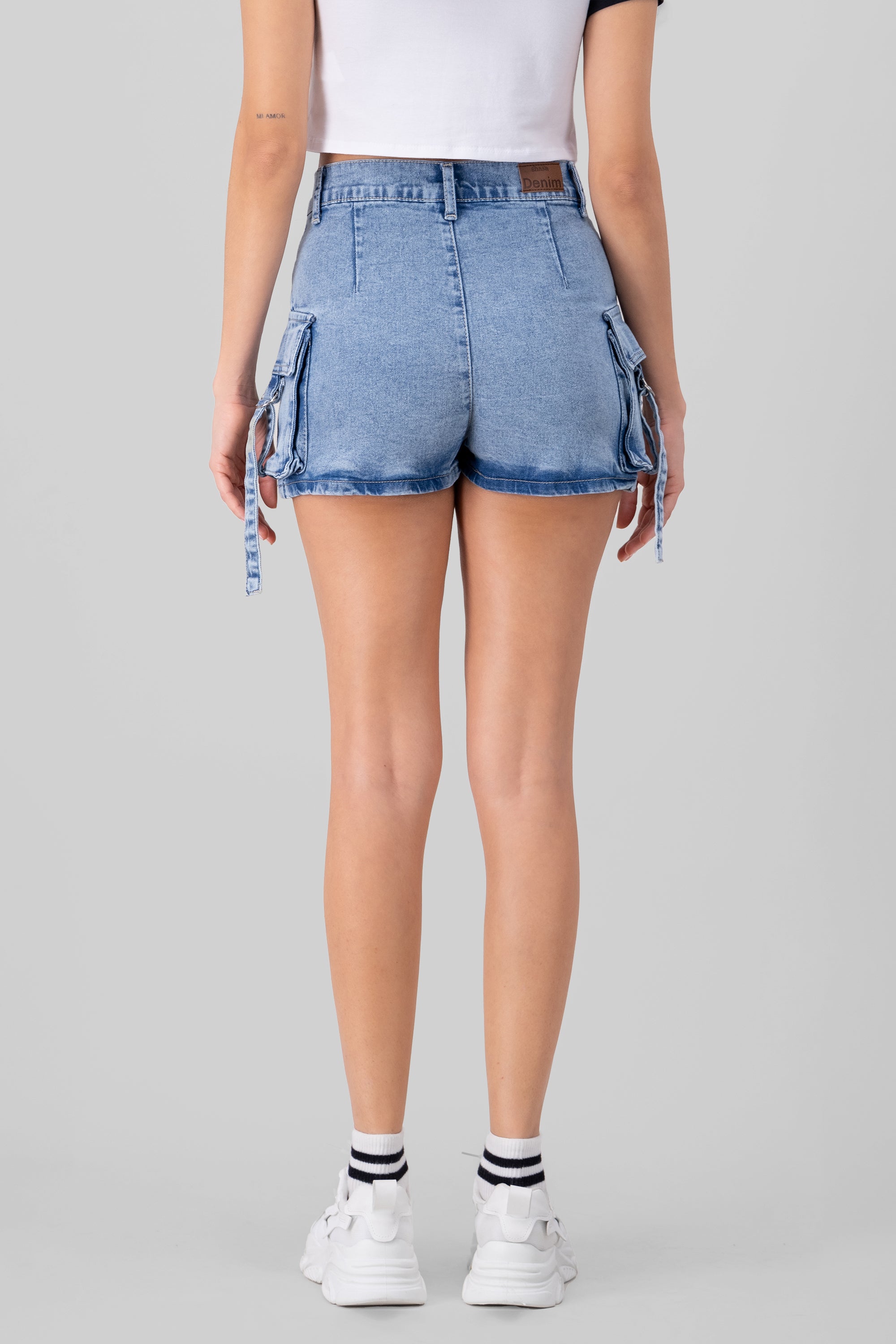 Falda short cargo ACID LIGHT