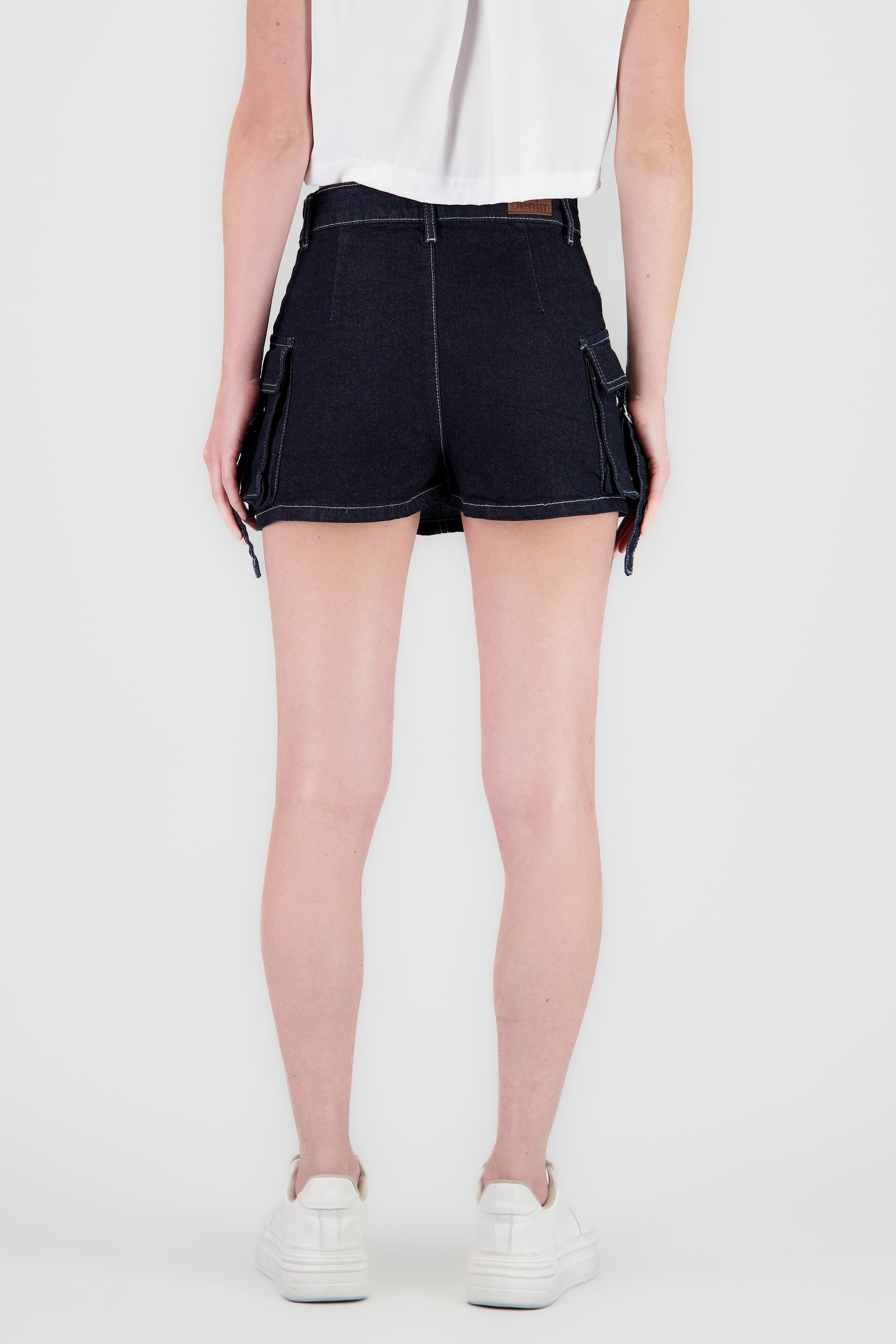 Falda short cargo INDIGO