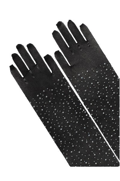 Guantes Red Brillos NEGRO