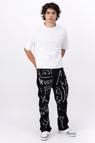 Jeans Doodle Straight