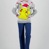 Suéter unisex Pikachu navidad