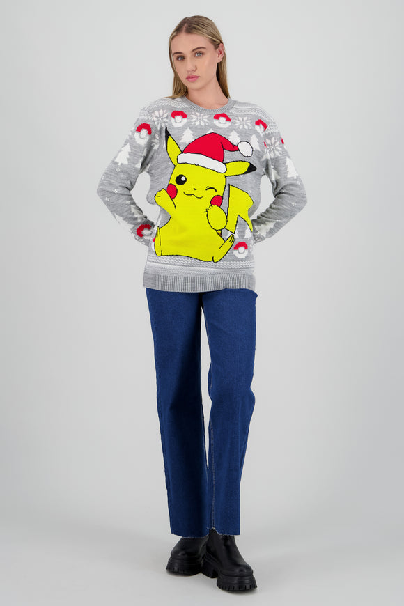 Sueter Pikachu navidad
