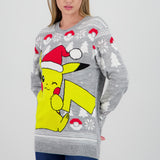 Suéter unisex Pikachu navidad